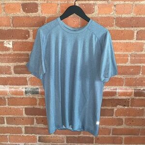 lululemon athletica Light Blue Short Sleeve Tee